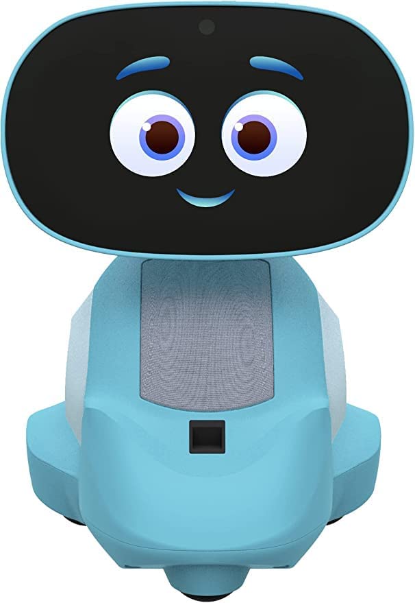 Miko 3: ربات هوشمند با هوش مصنوعی برای کودکان، ربات آموزشی STEM Learning، ربات کنترل صوتی تعاملی با کنترل برنامه، داستان‌های دیزنی، برنامه‌های کدنویسی، بازی‌های نامحدود برای دختران و پسران 5 تا 12 ساله آبی