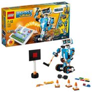 کیت رباتیک جعبه ابزار خلاق LEGO® 17101، مدل ساختمان کنترل‌شده با برنامه 5 در 1 با اسباب‌بازی ربات تعاملی قابل برنامه‌ریزی و هاب بلوتوث، کیت‌های کدنویسی برای کودکان