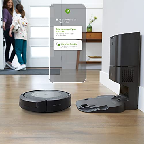 Roomba I3+ Connected Mapping Robot Vacuum With Automatic Dirt Disposal – Voice Assistant And Imprint Link Compatibility 2-Year Warranty On Robot -1-Year On Battery