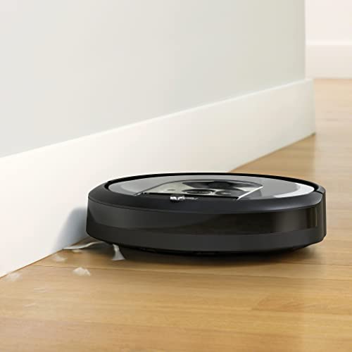 iRobot Roomba i8+ Wifi connected Robot Vacuum & Mop + Clean Base® Automatic Dirt Disposal with iRobot Genius, Smart Mapping, Works with Alexa Corners & Edges, Ideal for Multiple Rooms – Black