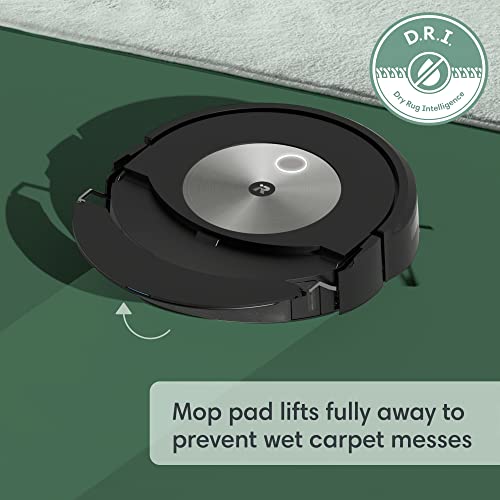 iRobot® Roomba Combo™ j7+ Self-Emptying Robot Vacuum & Mop – Automatically vacuums and mops without needing to avoid carpets, Identifies & Avoids Obstacles, Smart Mapping, Alexa, Ideal for Pets