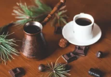 قهوه ترکی شکلاتی تلخ