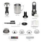 Breville Barista Express Espresso Machine, Brushed Stainless Steel, Silver, BES870″Min 1 year manufacturer warranty”