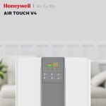 Honeywell Air Touch V4 Air Purifier With H13 Hepa Filter, Activated Carbon Filter And Anti-Bacterial Filter. Uv-C Led And Ionizer That Helps To Kill Harmful Bacteria, White