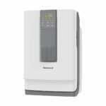 Honeywell Air Touch V4 Air Purifier With H13 Hepa Filter, Activated Carbon Filter And Anti-Bacterial Filter. Uv-C Led And Ionizer That Helps To Kill Harmful Bacteria, White
