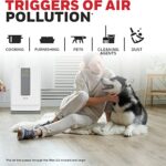 Honeywell Air Touch V4 Air Purifier With H13 Hepa Filter, Activated Carbon Filter And Anti-Bacterial Filter. Uv-C Led And Ionizer That Helps To Kill Harmful Bacteria, White
