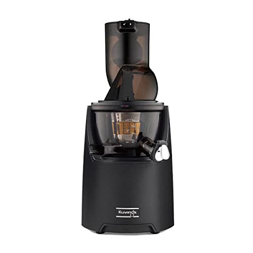 Kuvings 240W EVO820 slow-rotating masticating technology 4-in-1 machine effortlessly extracts fresh juice, creates creamy smoothies, and makes velvety sorbets and nut milk, 5 year warranty