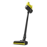 Karcher VC4 Cordless myHome Vacuum Cleaner, 650ml Capacity, Powerful Suction for Home Cleaning, Bagless Filter System, White & Black