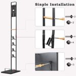 CHOT Vacuum Stand with Wheels Compatible for Dyson V11 V10 V8 V5 V7 V6 Stable Storage Bracket Stand Holder for Handheld Cordless Vacuum Cleaner & Accessories & Attachments (Black)