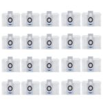 20 PCS Disposable Dust Bags for ECOVACS DEEBOT X1 OMNI DEEBOT T10 T20 Omni Robot Vacuum Cleaner Replacement Accessories