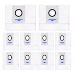 Replacement Dust Bags for Ecovacs DEEBOT X1 OMNI / X1 Turbo / T10 Omni /T20 Omni Vacuum Bag Accessories (10 Pack)