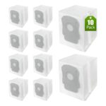 THE WHITE SHOP 10 pack Roomba Bags Compatible for iRobot i & s & j Series,Irobot Vacuum Bags for Trash Bags Automatic Dirt Disposal Bags