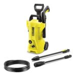 Karcher K2 Power Control Pressure Washer, 1400W, Powerful Cleaning Performance, High-Pressure, Multiple Accessories, Compact & Adjustable, Yellow