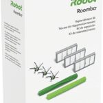 iRobot Authentic Replacement Parts- Roomba s Series Replenishment Kit, (3 filters, 3 Corner Brushes, 1 Set of Multi-Surface Rubber Brushes),Green – 4646124