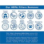 YangGuRongXin Air Purifier True HEPA Premium Grade Filters Compatible with Dyson Tower Purifier Pure Cool Link TP00, TP01, TP02, TP03, BP01,AM11 Models. Compare to Part # 968126-03