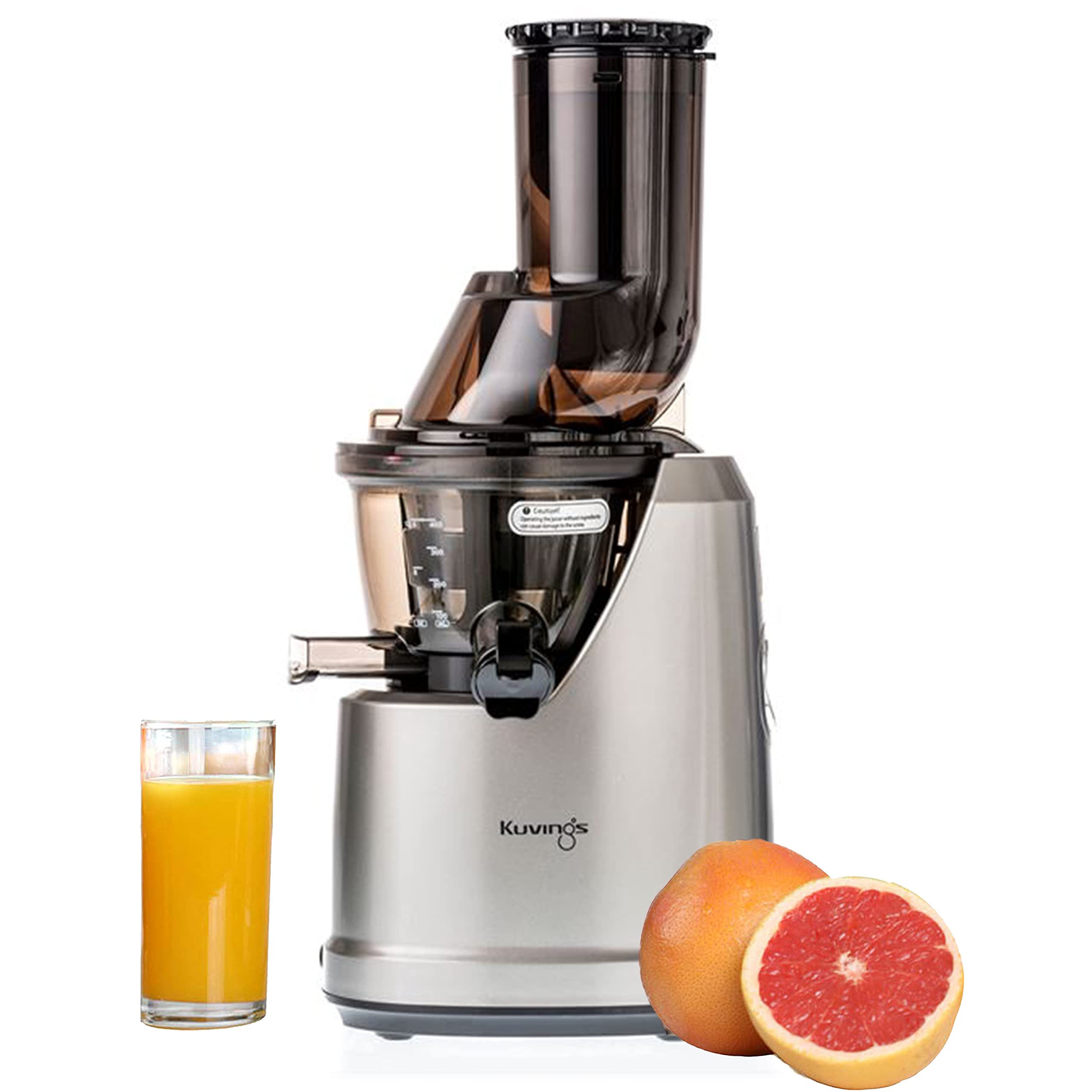 Kuvings B1700 Juicer slow-rotating masticating technology, 3-in-1 multi-function for juice, smoothie and sorbet 100% natural juices, smoothies, and nut milks, 2 manufacturer’s warranty