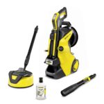 Kärcher K 5 Premium Smart Control Home high pressure washer: Innovative Bluetooth app linking – the solution for a wide range of cleaning tasks – incl. hose reel and Home-Kit