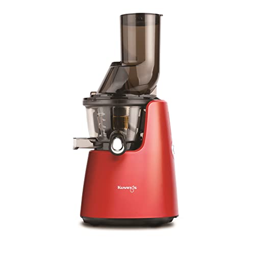 Kuvings C7000 slow-rotating masticating technology Higher Nutrients and Vitamins, BPA-Free Components, Easy to Clean, Ultra Efficient, Quiet 240W motor,7.6-cm wide mouth feed chute, 5 year warranty