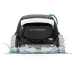 DOLPHIN Explorer E30 Robotic Pool [Vacuum] Cleaner – Ideal for In Ground Swimming Pools up to 50 Feet – Powerful Suction to Pick up Small Debris – Easy to Clean Extra Large Top Load Filter Basket…