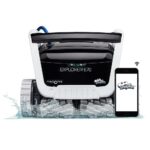 DOLPHIN Explorer E70 Robotic Pool [Vacuum] Cleaner with Wi-Fi – Schedule Pool Cleanings Anytime, Anywhere – Ideal for In-Ground Swimming Pools up to 50 Feet – No Hassle Storage with Included Caddy