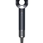 Dyson Supersonic Hair Dryer (includes four attachments – diffuser, smoothing nozzle, styling concentrator, gentle air dryer) (Nickel/Black)