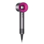 Dyson Supersonic Hair Dryer (Iron/Fuchsia), with new flyaway attachment