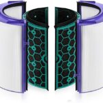 Air Purifier Filter Replacement for Dyson Pure Cool Purifying Fan TP04 HP04 DP04, 2-in-1 True HEPA and Activated Carbon Filter, 360° Combi Design