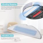 CENXI 8 Pack Mop Pads Replacement for Roborock S8 / S8+ / S7 MaxV / S7 MaxV Plus / S7 MaxV Ultra / S7 Pro Ultra / S7 / S7+ Series Robot Vacuum, Microfiber Mopping Cloth Vacuum Accessories (Light Gray)