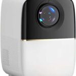 Wownect Smart Android Projector 200 ANSI Lumens | |1080P Portable Outdoor Movie Projector 4K Supported | Android 9.0 TV Download Apps Bluetooth WiFi Video Projector for Home Theater Cinema