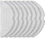 CENXI 8 Pack Mop Pads Replacement for Roborock S8 / S8+ / S7 MaxV / S7 MaxV Plus / S7 MaxV Ultra / S7 Pro Ultra / S7 / S7+ Series Robot Vacuum, Microfiber Mopping Cloth Vacuum Accessories (Light Gray)