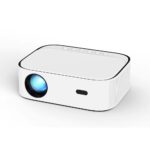 Wownect Smart Android Projector 500ANSI Lumens | Auto Focus | Native 1080P Portable Outdoor Movie Projector 4K | Android 9.0 TV Download Apps Bluetooth WiFi Home Theater Video Projector- White