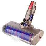 PULINKAI Soft Roller Cleaner Head Accessory Attachment Replacement with LED Headlight for Dyson V7 V8 V10 V11 SV10 SV11 Cordless Vacuum Cleaner