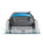 Dolphin (2024 Model) Premium 10 Robotic Pool Vacuum Cleaner All Above Ground Pools up to 30 FT – Scrubber Brush, Easy Top Load Filters