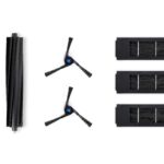 ECOVACS DEEBOT Buddy Kit for DEEBOT X2 OMNI (Rubber Brush *1 pcs；Side Brush（Black） x2pcs；Washable Mopping Pad * 2 sets；Filters （Black）x3 pcs Dust Bag*3)