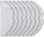 CENXI 8 Pack Mop Pads Replacement for Roborock S8 / S8+ / S7 MaxV / S7 MaxV Plus / S7 MaxV Ultra / S7 Pro Ultra / S7 / S7+ Series Robot Vacuum, Microfiber Mopping Cloth Vacuum Accessories (Light Gray)