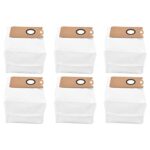 Sweeper Garbage Bag, Exquisite 6PCS Vacuum Cleaner Dust Storage Bag Saving Energy Thickened High Efficiency Harmless for Office for XIAOMI VIOMI S9