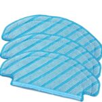 Reusable Mop Cloth Cleaning Pads(3 Pcs), for Ecovacs DEEBOT OZMO T8 for AIVI T8 Series,and for N8 Series Robot Vacuum Cleaner Parts Machine Washable