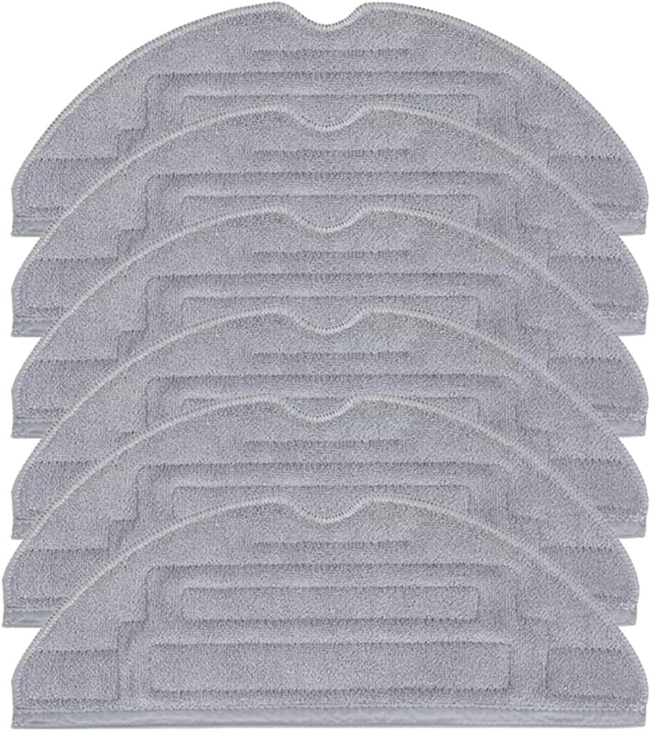 CENXI Replacement Mop Pads for Roborock S8 Pro Ultra Robot Vacuum, Microfiber Mopping Cloth Vacuum Accessories (6 Pack)