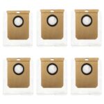 Replacement Dust Bags for Eufy L50 SES, L60 SES, for Conga Home 10000, 8090 Ultra, 9090 AI, for Haier H9+, Vacuum Cleaner Automatic Airclean Dirt Disposal Bags Accessory Part (6 Packs)