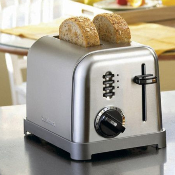 توستر 2 اسلایس کوئیزین آرت Cuisinart Toaster, 2 Slices-Silver– ارسال 10 الی 15 روز کاری - تصویر 2