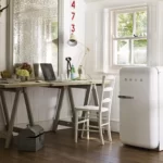 یخچال اسمگ ایتالیا مدل فاب 10رنگ کرم SMEG FAB10CR