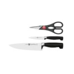 ZWILLING Four Star Knives with Shears, Set of 3
