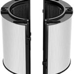NIUTIANYANG 2 in 1 HEPA+Carbon Filter Compatible with Dyson HP04 TP04 DP04 PH04 HP09 TP09 HP07 TP07 HP06 TP06, H13 Grade True HEPA Replacement Filter (Black)