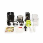 Kuvings REVO830S Whole Slow Juicer, new design with noise reduction, includes recipe book, 2-year warranty on the juicer and 5-year warranty on the motor. (Matte Black)