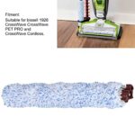Floor Brush Roll, Washable ABS Reusable Comfortable Soft Vacuum Cleaner Roller Brush for Bissell 1926 CrossWave