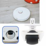 Front Wheel Roller Universal Wheel Compatible with Roborock S6/S7 Series S65/S55 Max/S65 Pure/S45 Max/S70/S75 Robot Vacuum Cleaner