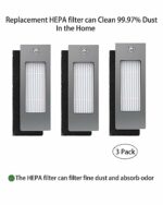 YERXPAFT Replacement Accessories for Ecovacs Deebot T8+ /T9+ /N8+ /N8 Por+ /N10 Plus Robot Vacuum Main Side Brush Filter Mop Pad Dust Bag Parts