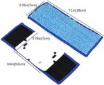 Excefore Cleaning Pad Washable Microfiber Cleaning Pads for iRobot Braava Jet 240 241 Included (2 pcs Wet Pads, 2 pcs Damp Pads and 1pcs Dry Pad)