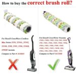 پک براش رول و فیلتر مناسب دستگاه بیسل مدل MAKINGTEC Replacement Parts for Bissell CrossWave Pet Pro 2306A and CrossWave 1785 Series, 3 Pack 2460 Multi-Surface Pet Pro Brush Roller, 3 Pack 1866 Vacuum Filter, Compare to Part 1613568, 1608684 – ارسال 10 الی 15 روز کاری