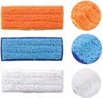 Excefore Cleaning Pad Washable Microfiber Cleaning Pads for iRobot Braava Jet 240 241 Included (2 pcs Wet Pads, 2 pcs Damp Pads and 1pcs Dry Pad)